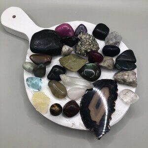 Loose Stones Lot Mix Arts and Crafts Decor DiY Jewelry Making Display Decoration